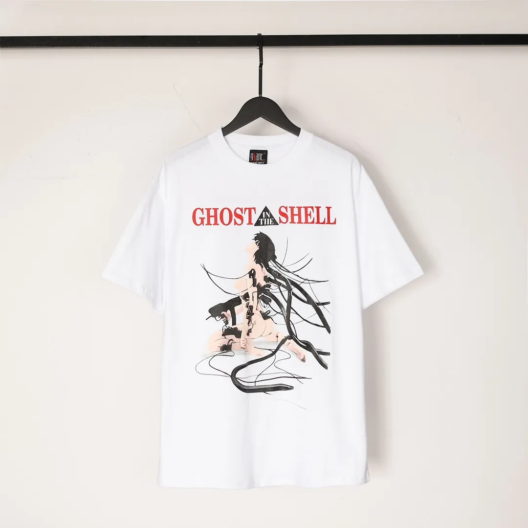Saint Michael series trendy T craft drawing round neck short sleeves Style number: D3182P110 Color: White Size: S M L XL